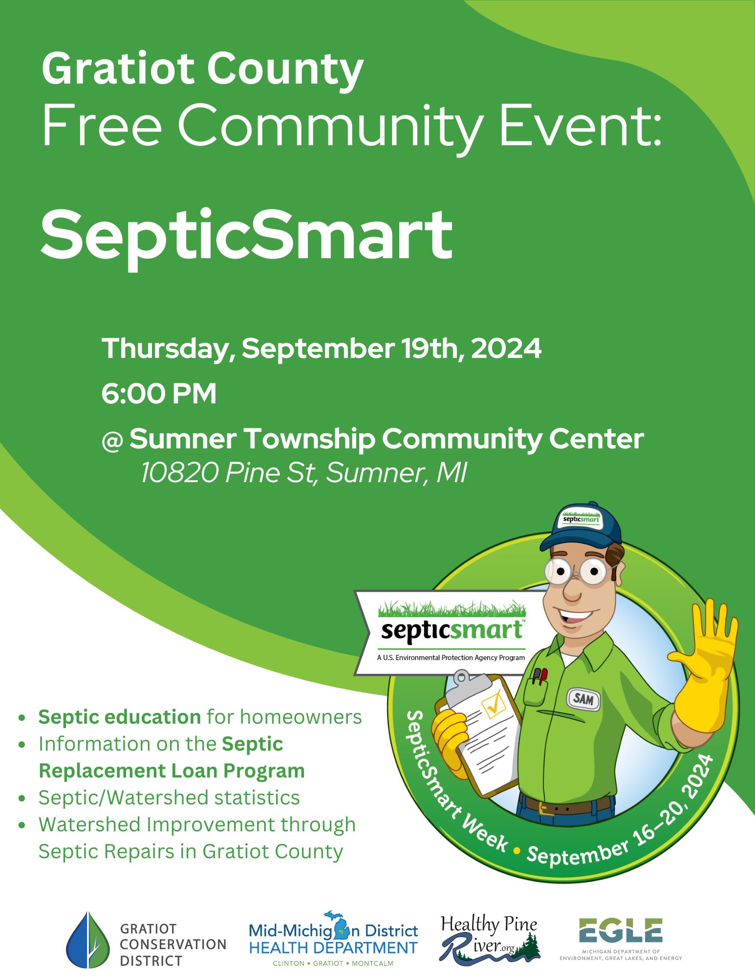 SepticSmart Community Event